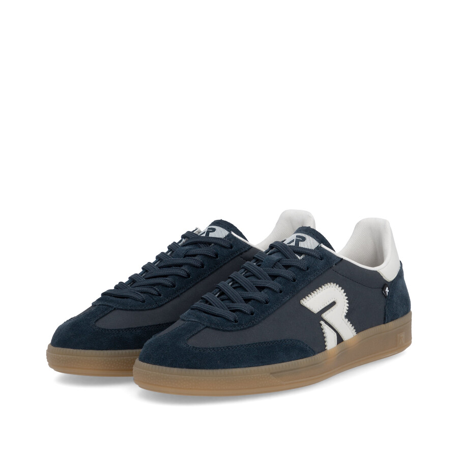 scarpe da ginnastica blu da uomo rieker sport u2200-16