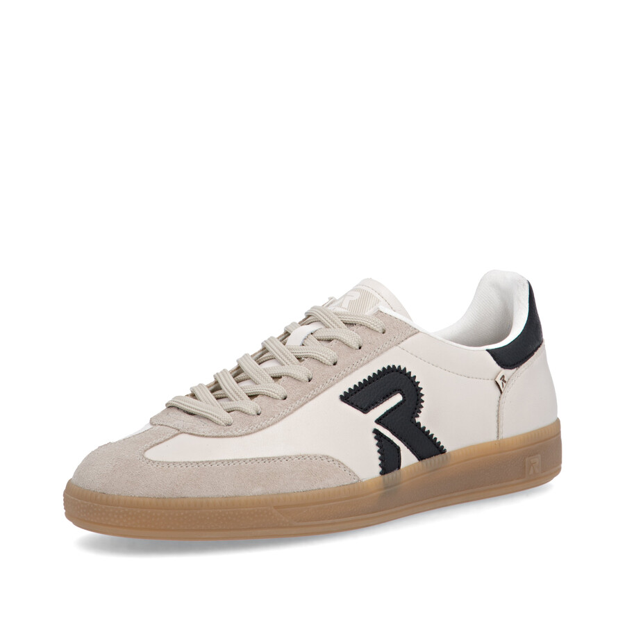 scarpe da ginnastica beige da uomo rieker sport u2200-60
