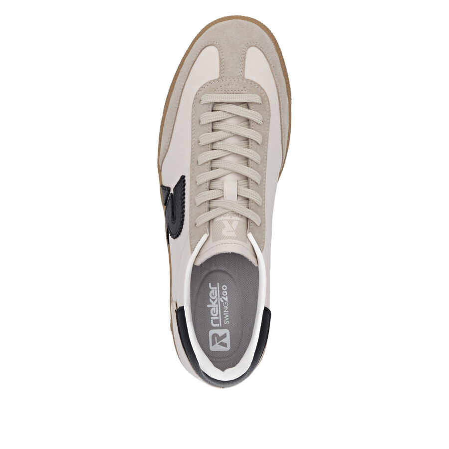 scarpe da ginnastica beige da uomo rieker sport u2200-60