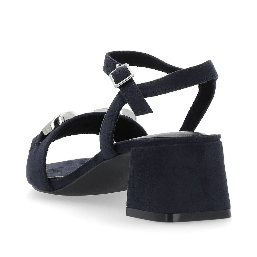 sandali con fibbia blu da donna remonte d1l50-14