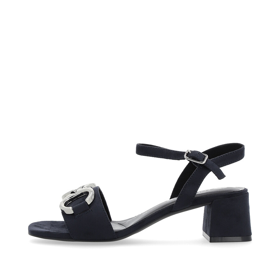 sandali con fibbia blu da donna remonte d1l50-14