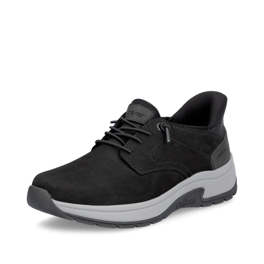 scarpe elasticizzate nere da uomo rieker 11050-00