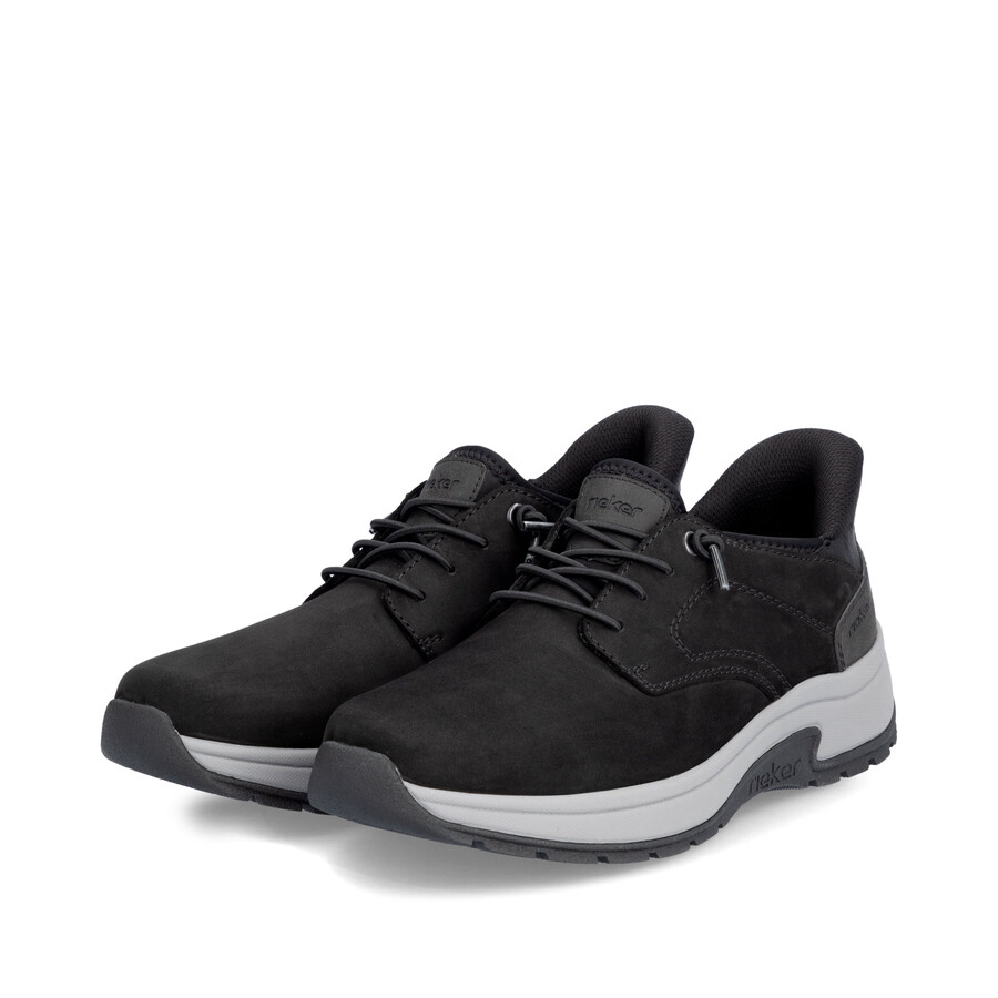 scarpe elasticizzate nere da uomo rieker 11050-00
