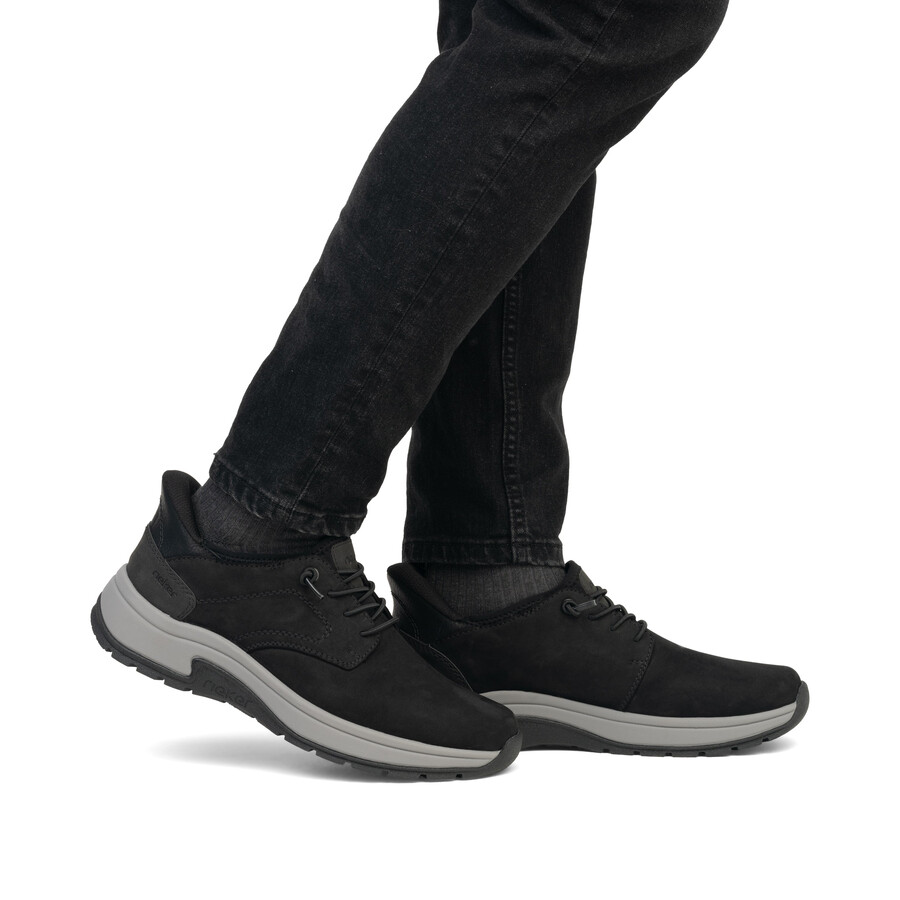 scarpe elasticizzate nere da uomo rieker 11050-00