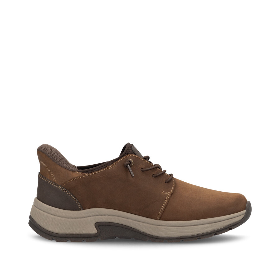 scarpe elasticizzate marroni da uomo rieker 11050-22