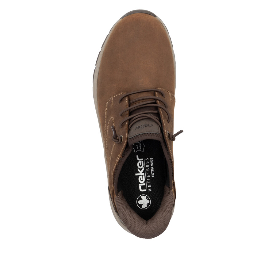 scarpe elasticizzate marroni da uomo rieker 11050-22