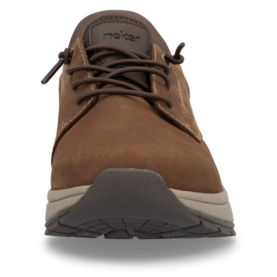 scarpe elasticizzate marroni da uomo rieker 11050-22