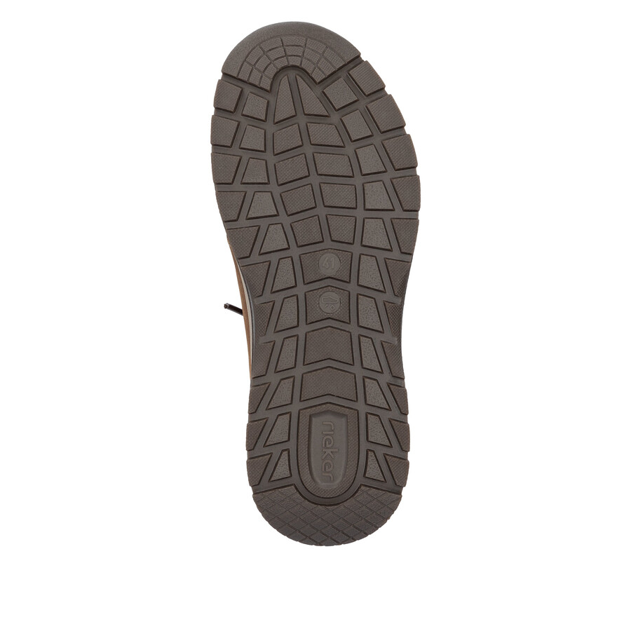 scarpe elasticizzate marroni da uomo rieker 11050-22