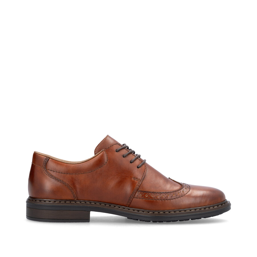 scarpe elasticizzate marroni per uomo rieker 17620-24