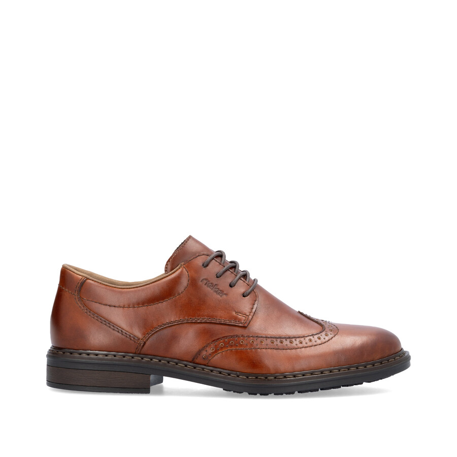 scarpe elasticizzate marroni per uomo rieker 17620-24