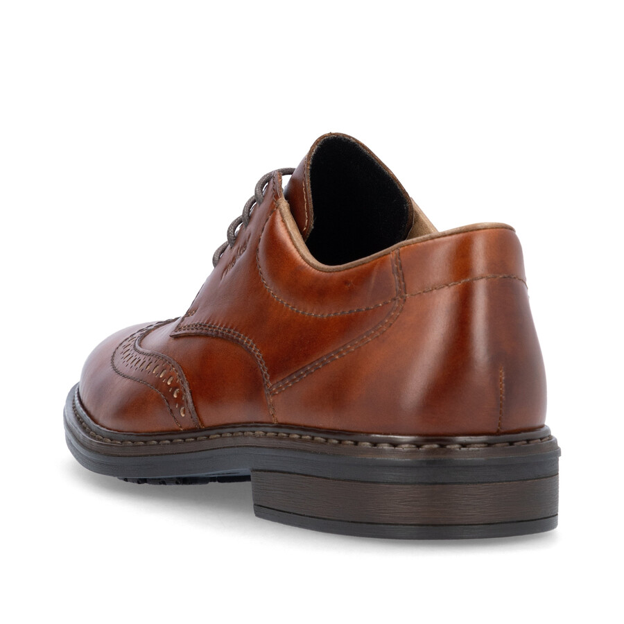 scarpe elasticizzate marroni per uomo rieker 17620-24