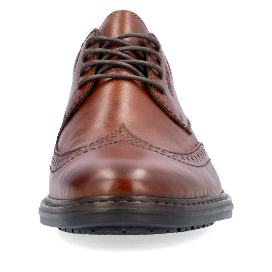 scarpe elasticizzate marroni per uomo rieker 17620-24