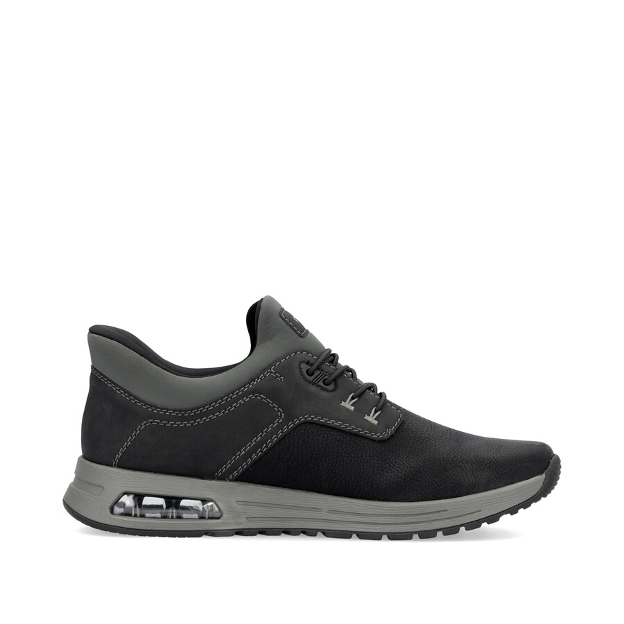 scarpe elasticizzate nere da uomo rieker b1051-00