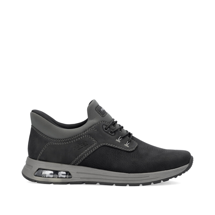 scarpe elasticizzate nere da uomo rieker b1051-00