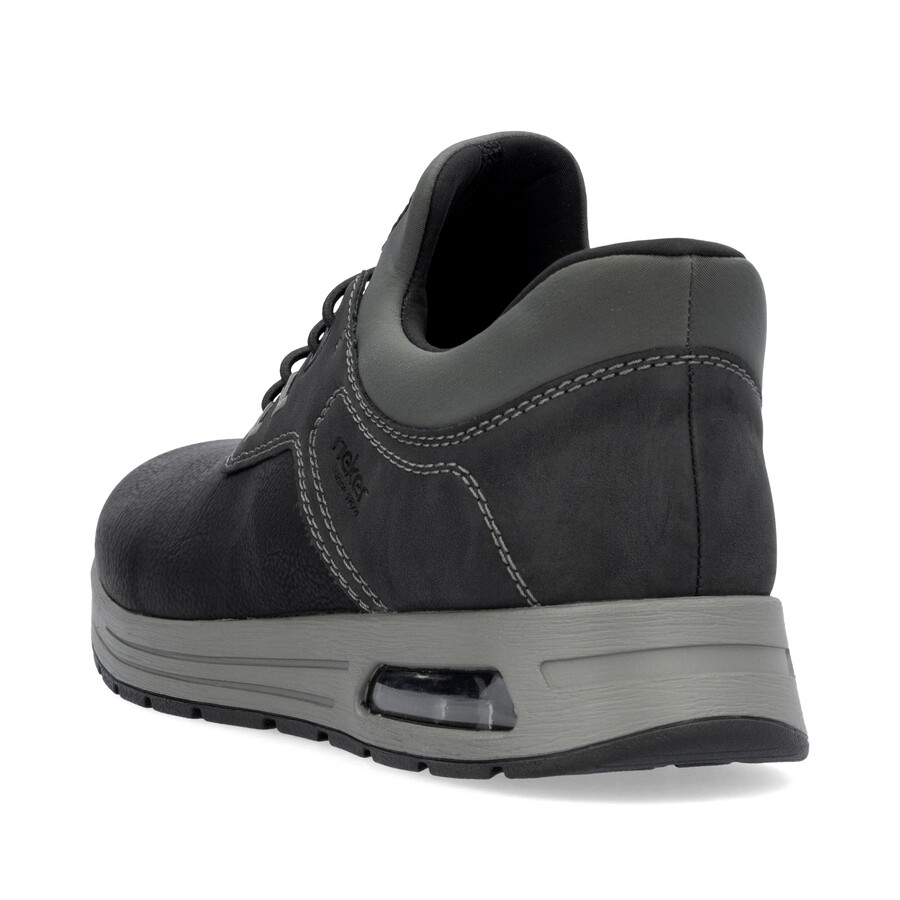scarpe elasticizzate nere da uomo rieker b1051-00