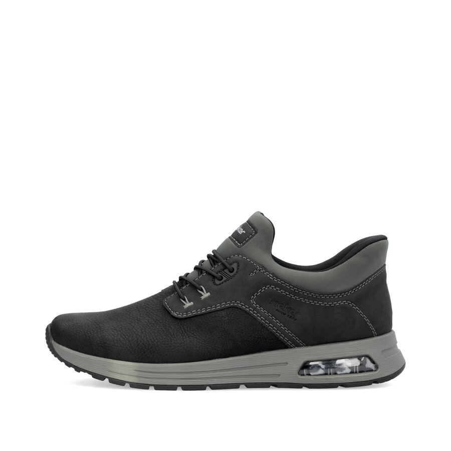 scarpe elasticizzate nere da uomo rieker b1051-00