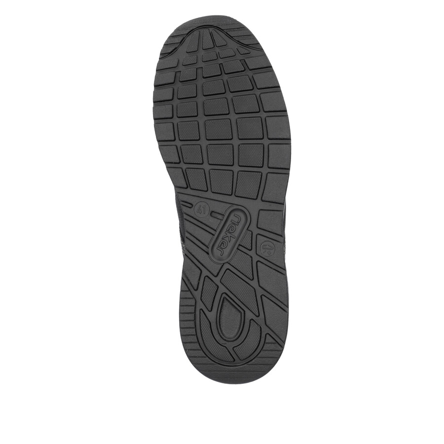scarpe elasticizzate nere da uomo rieker b1051-00