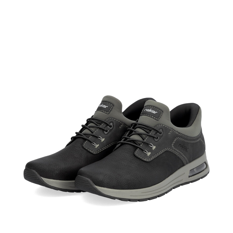 scarpe elasticizzate nere da uomo rieker b1051-00