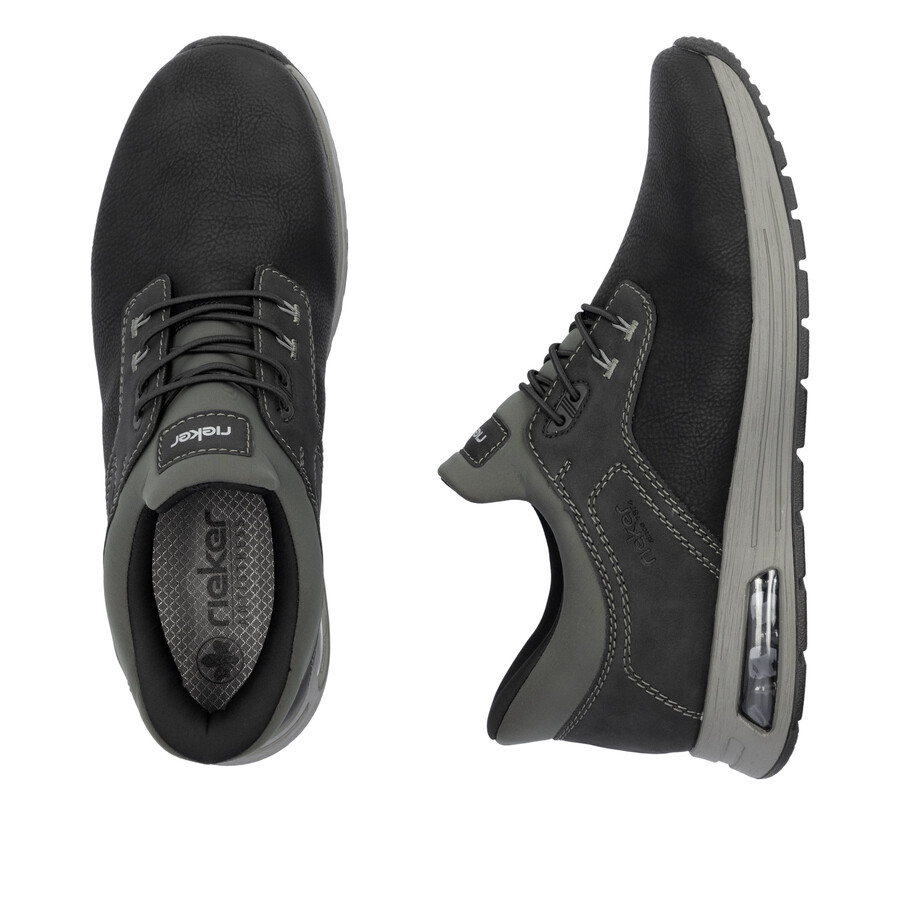 scarpe elasticizzate nere da uomo rieker b1051-00