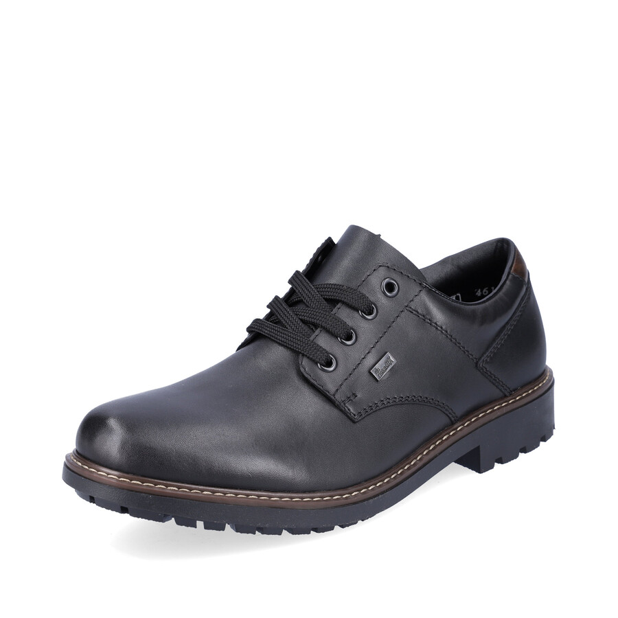 scarpe elasticizzate nere da uomo rieker f4611-00