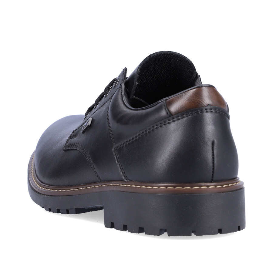scarpe elasticizzate nere da uomo rieker f4611-00