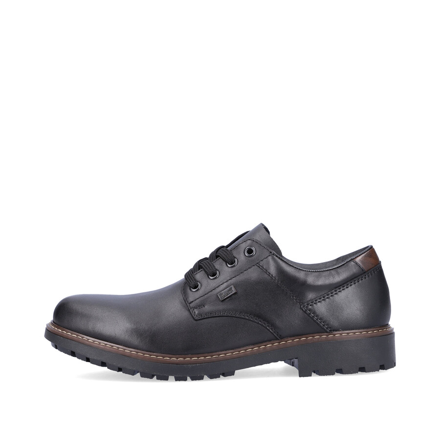 scarpe elasticizzate nere da uomo rieker f4611-00