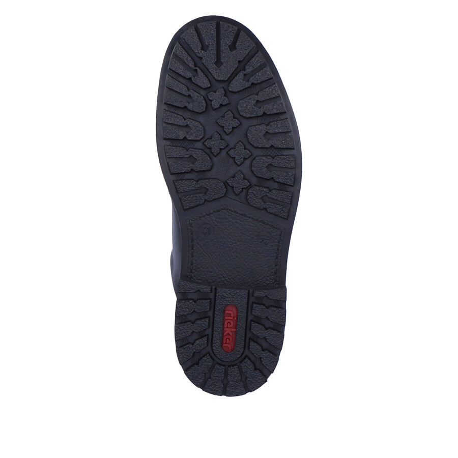 scarpe elasticizzate nere da uomo rieker f4611-00