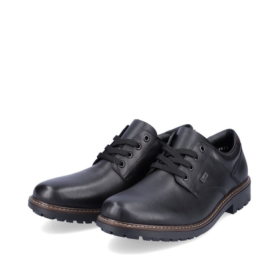 scarpe elasticizzate nere da uomo rieker f4611-00
