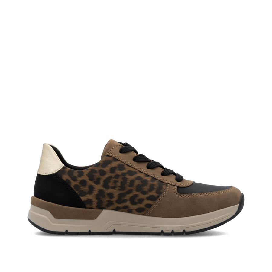 scarpe con cerniera marroni da donna rieker 58902-24