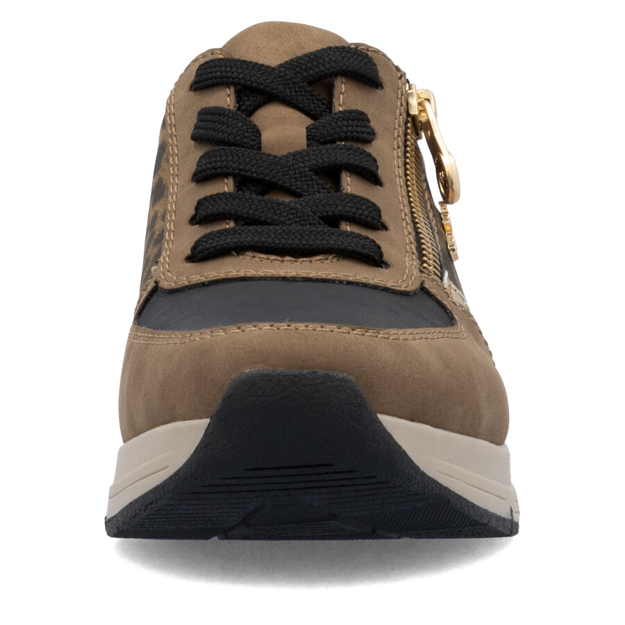 scarpe con cerniera marroni da donna rieker 58902-24