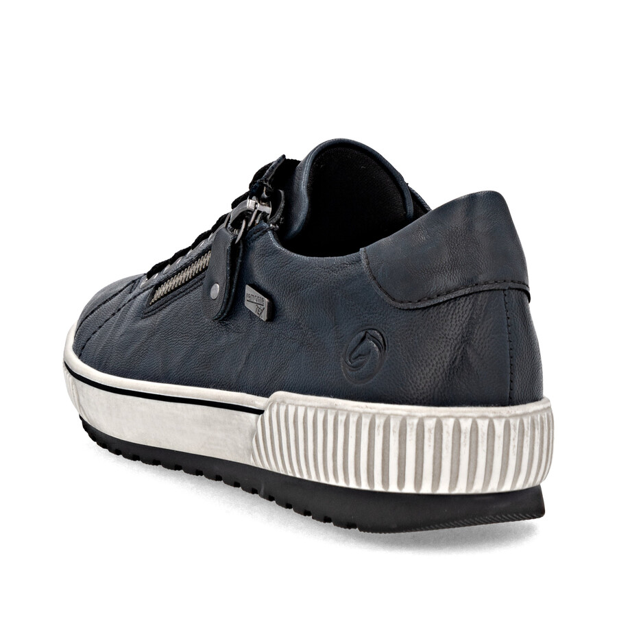 scarpe con cerniera blu da donna remonte d0700-15
