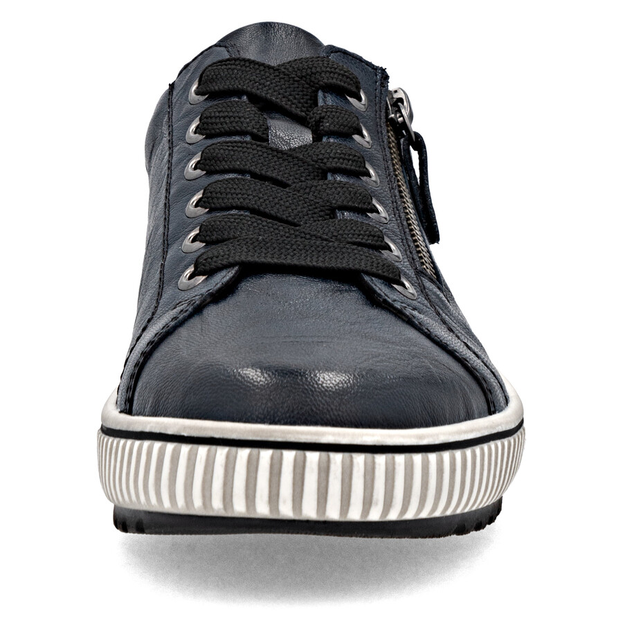 scarpe con cerniera blu da donna remonte d0700-15