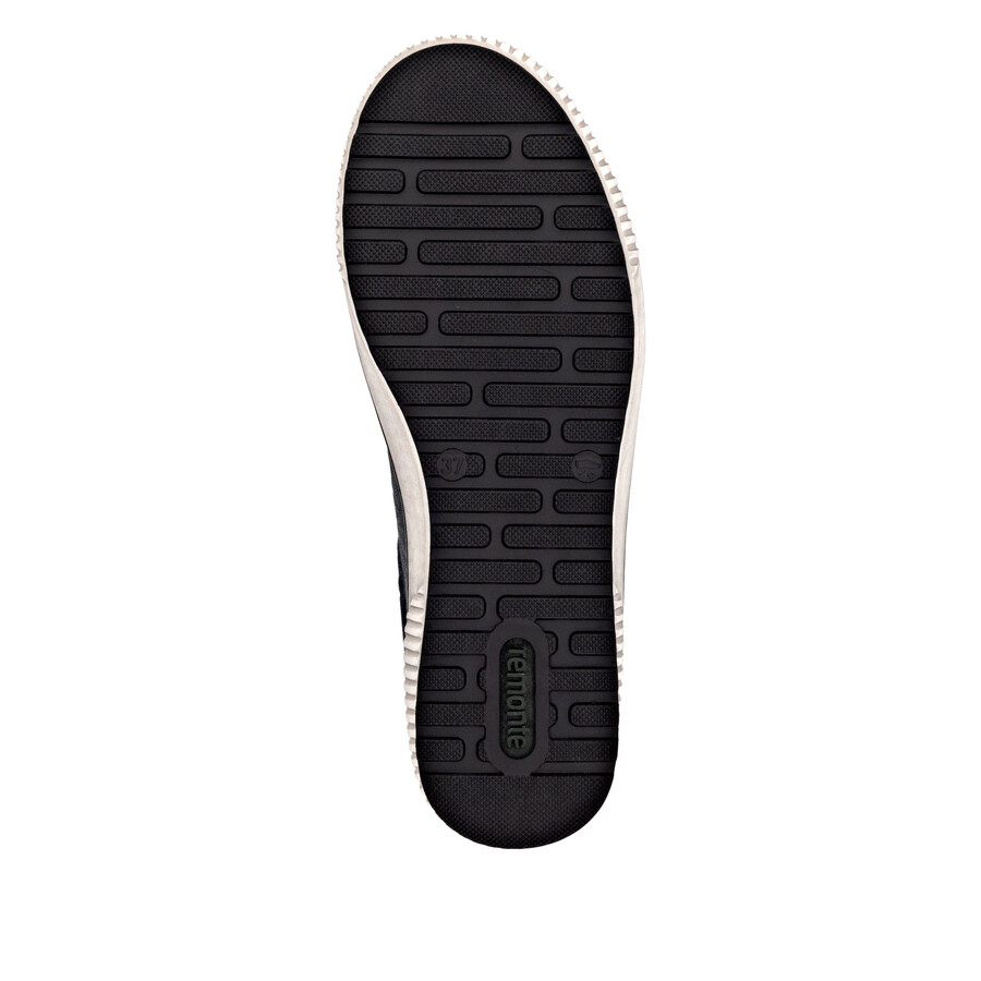 scarpe con cerniera blu da donna remonte d0700-15