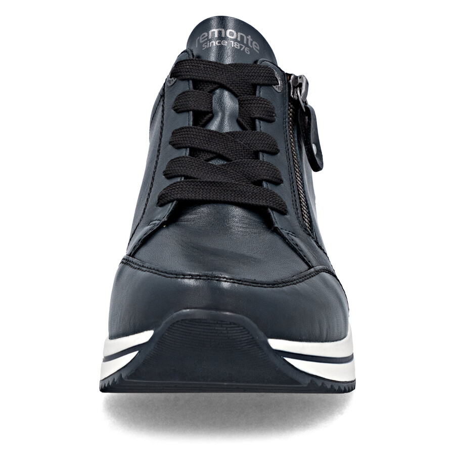 scarpe con cerniera blu da donna remonte d0t03-15
