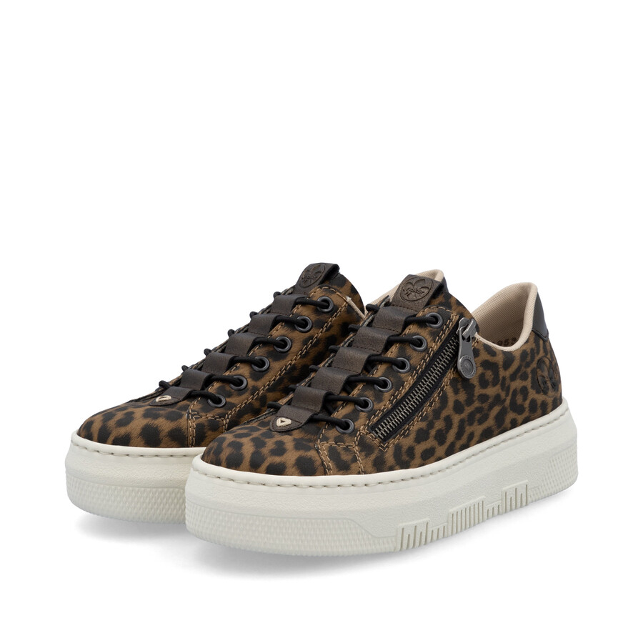 scarpe multi-zip da donna rieker m1953-90