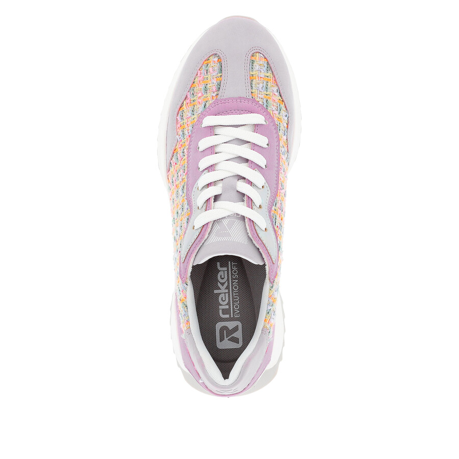 scarpe con lacci multipli per donna rieker sport w1300-90