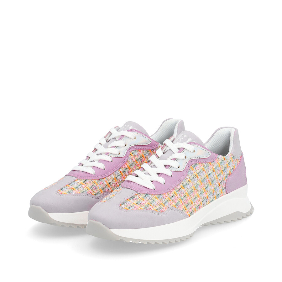 scarpe con lacci multipli per donna rieker sport w1300-90