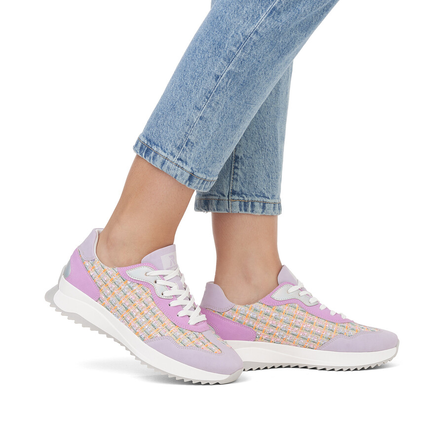 scarpe con lacci multipli per donna rieker sport w1300-90