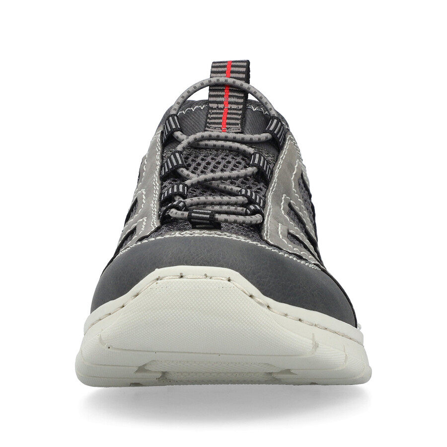 scarpe elasticizzate grigie da uomo rieker b7762-45