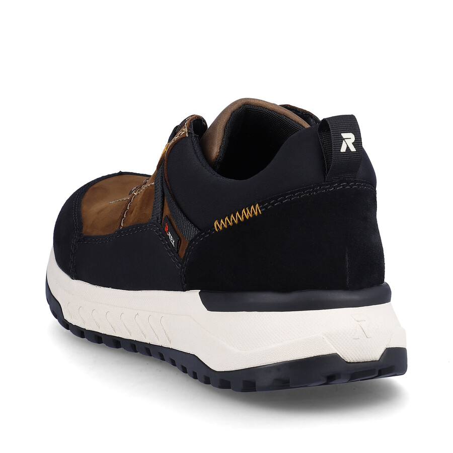 scarpe elasticizzate marroni da uomo rieker sport u0100-22
