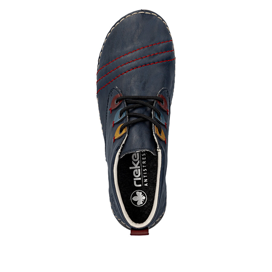 stivali elasticizzati blu da donna rieker 52509-14