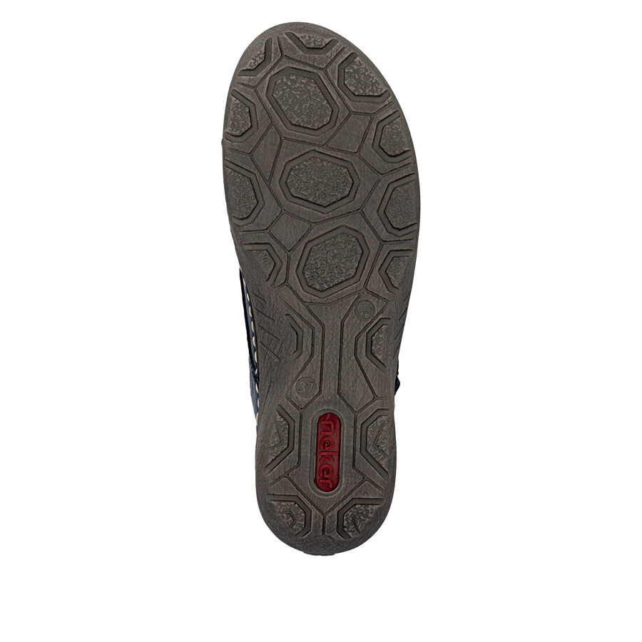 stivali elasticizzati blu da donna rieker 52509-14