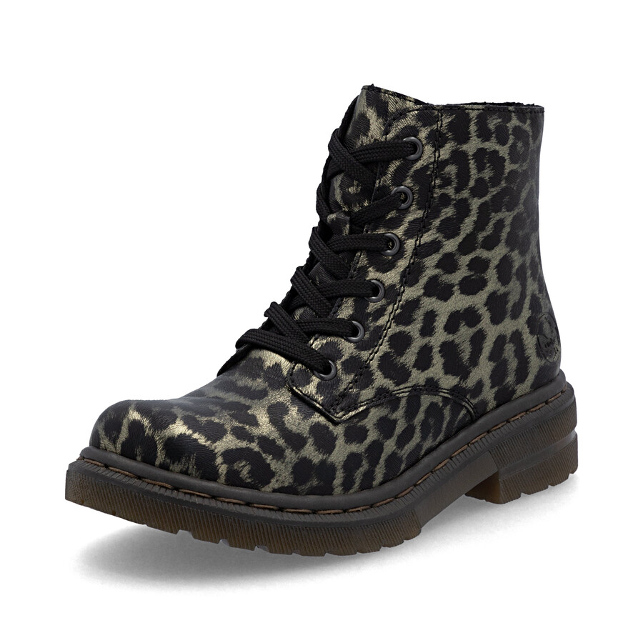 stivali multi zip da donna rieker 78240-90