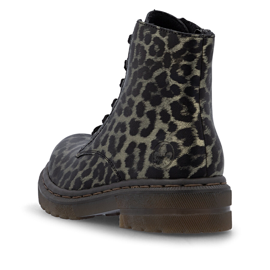 stivali multi zip da donna rieker 78240-90