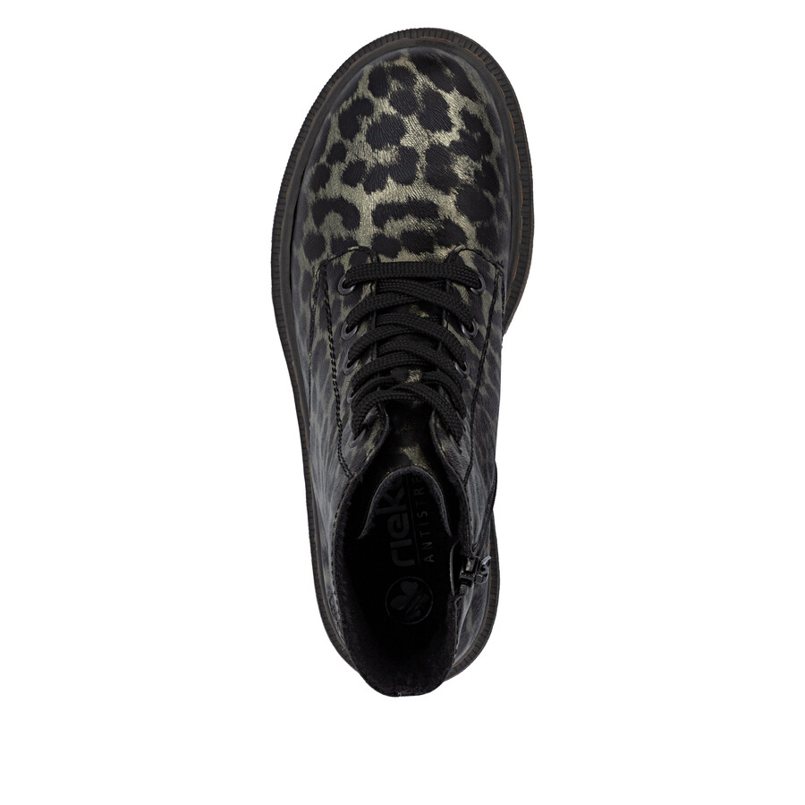 stivali multi zip da donna rieker 78240-90