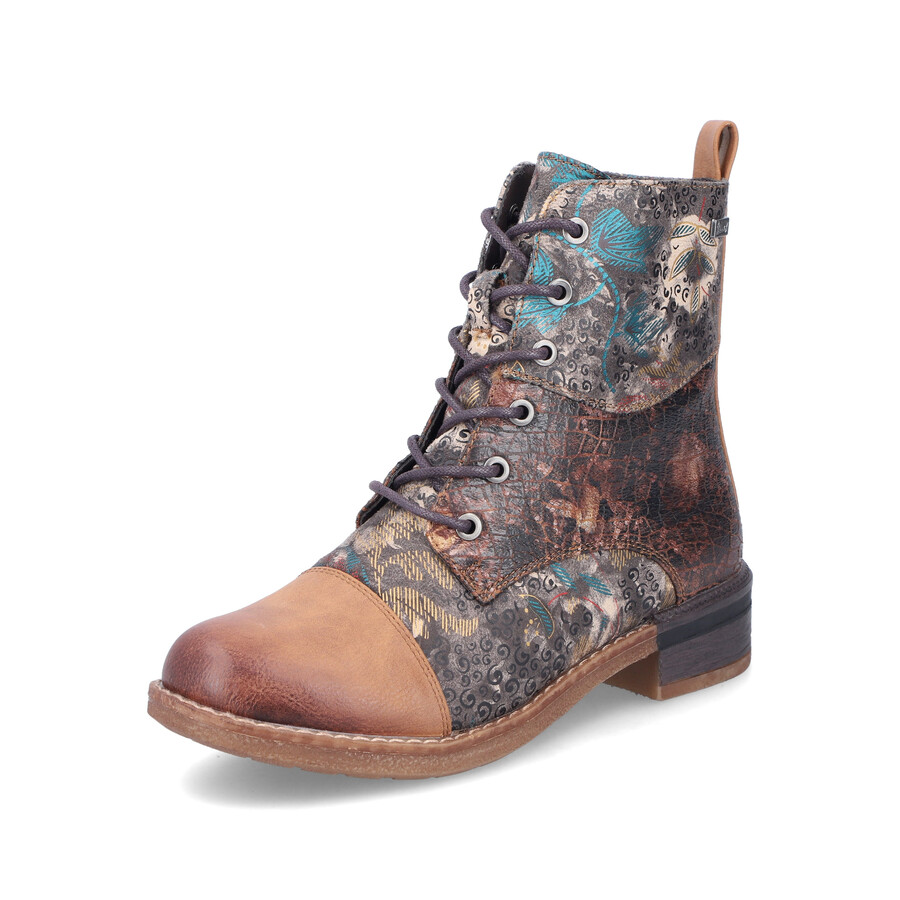stivali multi zip da donna rieker 94611-90