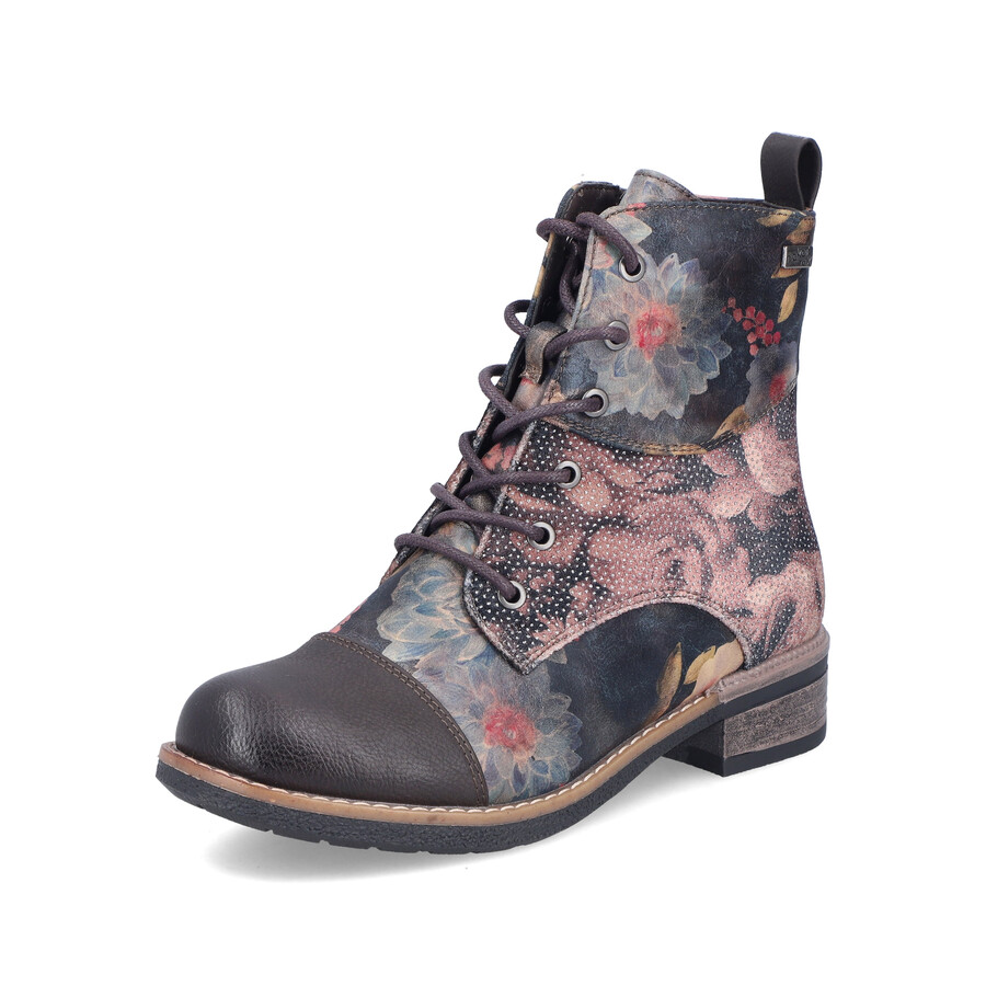 stivali multi zip da donna rieker 94611-91