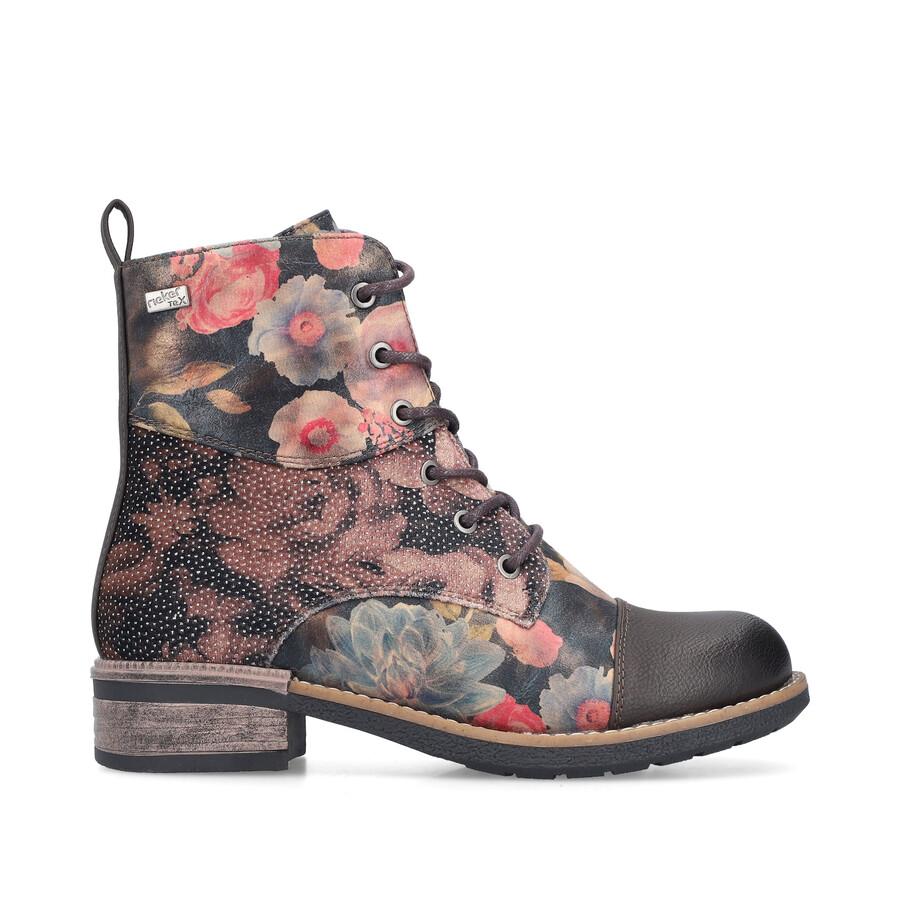 stivali multi zip da donna rieker 94611-91