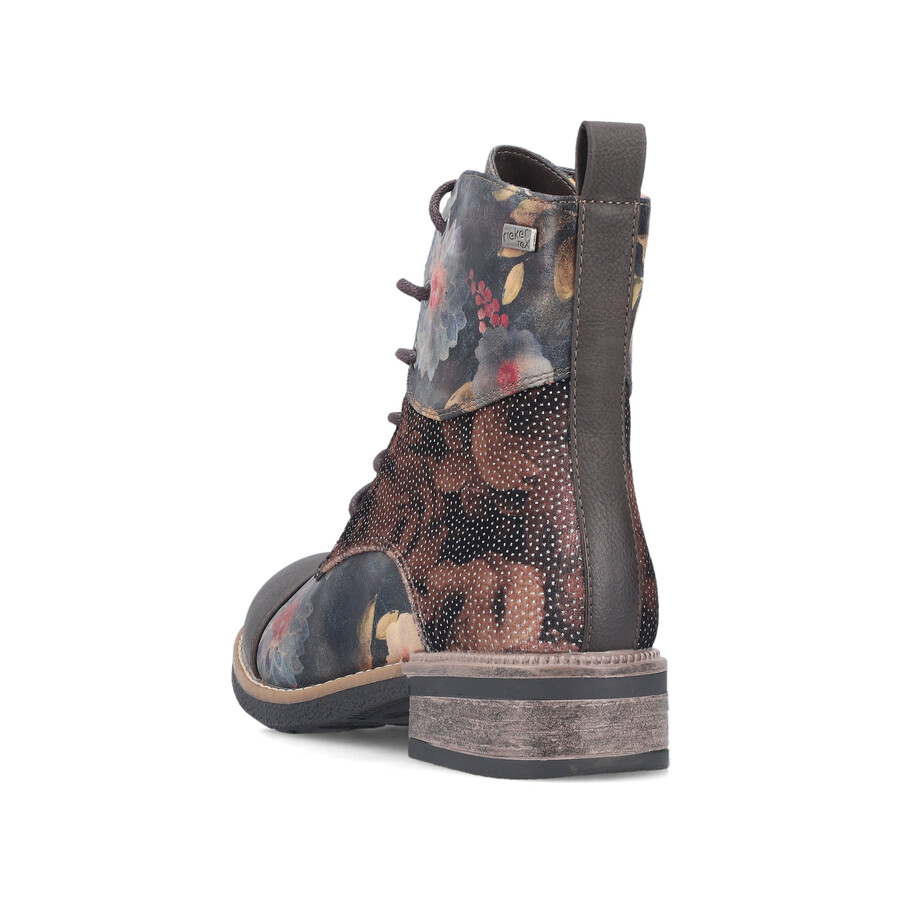 stivali multi zip da donna rieker 94611-91