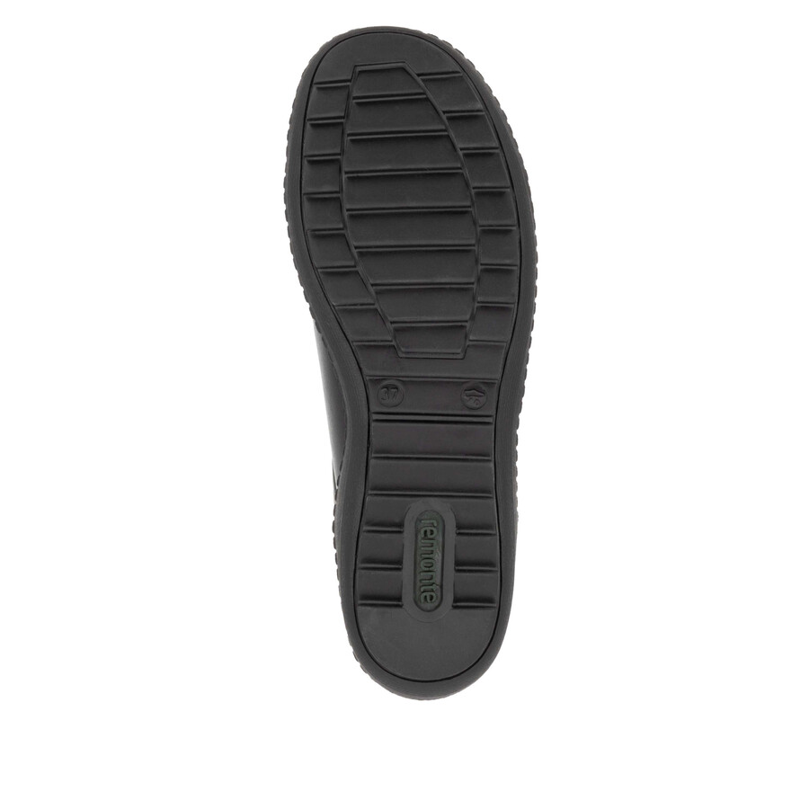 stivali neri con cerniera per donna remonte r1458-03